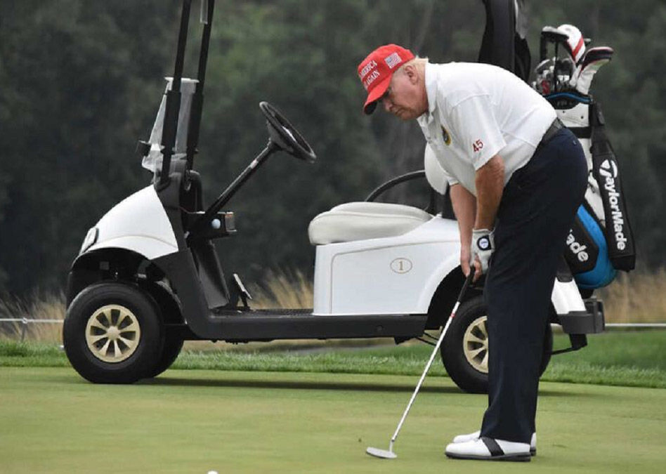 هزینههای هنگفت سفرهای گلف ترامپ