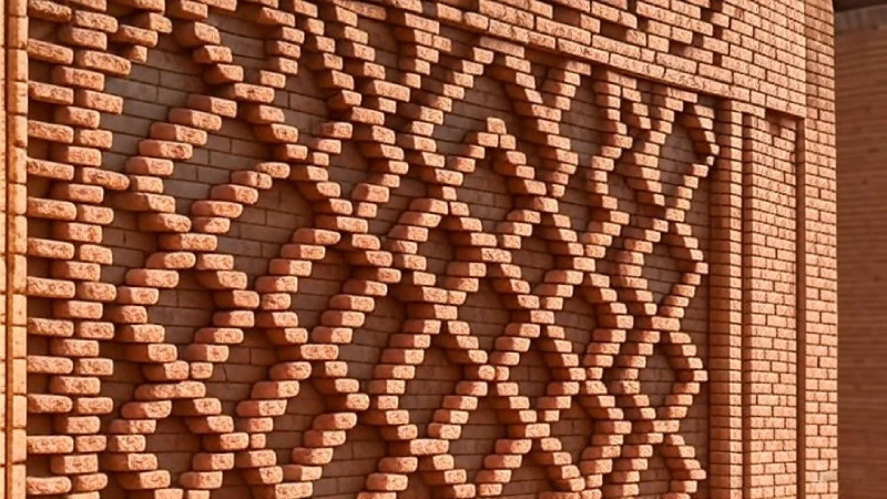 آجرتراشی زاویه‌دار